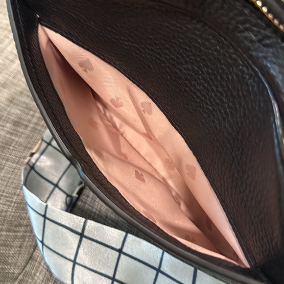 Kate Spade Bag Black Pebbled Leather Logo Camera Bag Crossbody Bag - Picture 14 of 17